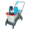 Chariot de Nettoyage Professionnel CK 748 – 2×25 L avec Presse & Mobilité 360°
