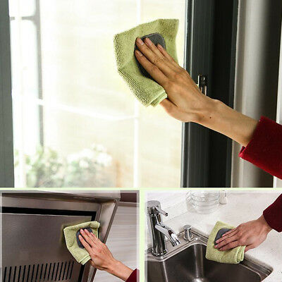 LEIGE Serviette épaissie 3 Morceaux de Tissu Cuisine Nettoyage Nettoyage  Vaisselle nettoyant essuyer l'eau Absorbant 32 * 32cm : : Cuisine  et Maison
